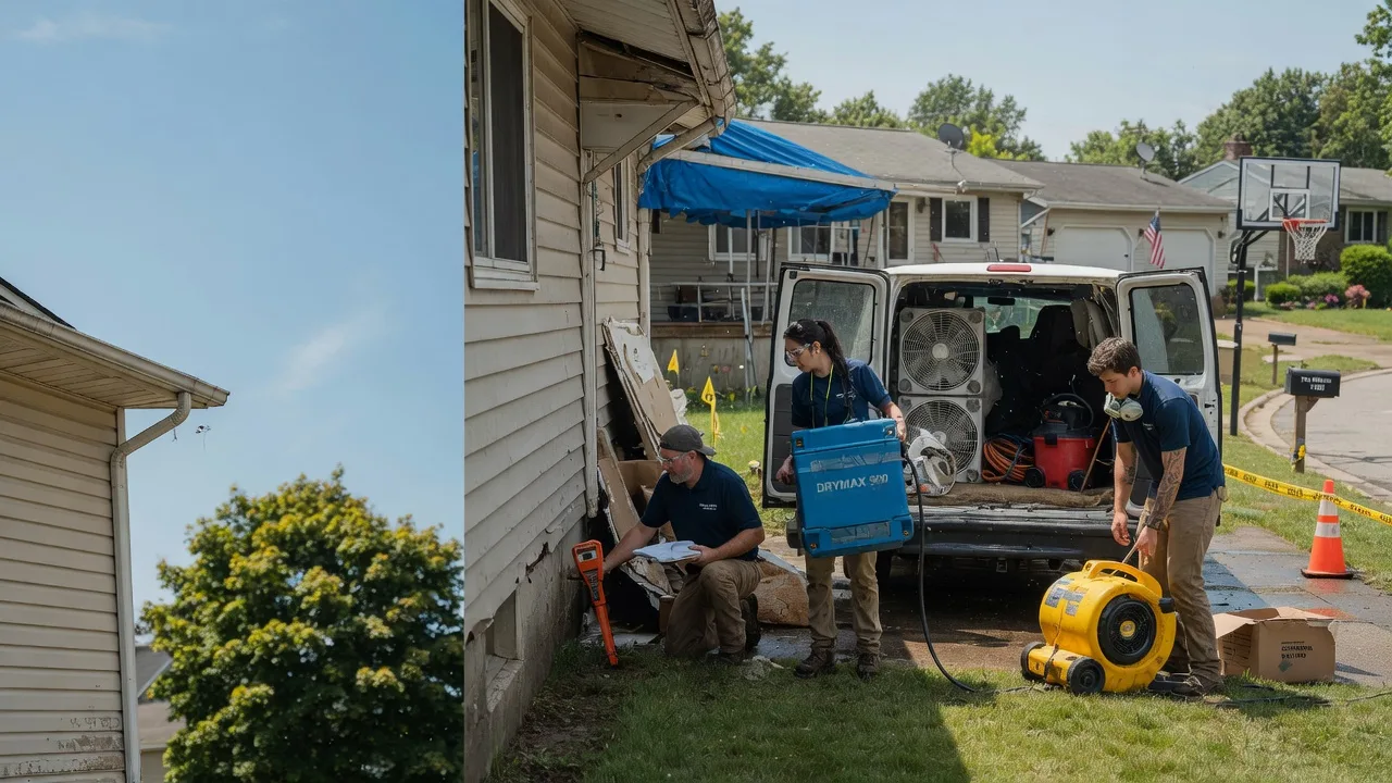 Ceiling Leak Cleanup in Larimer, PA near me