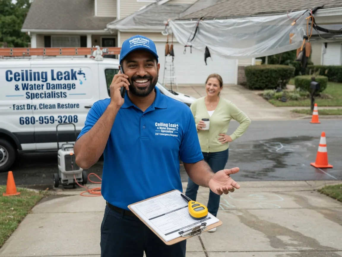 Ceiling Leak Cleanup Larimer, PA FAQs